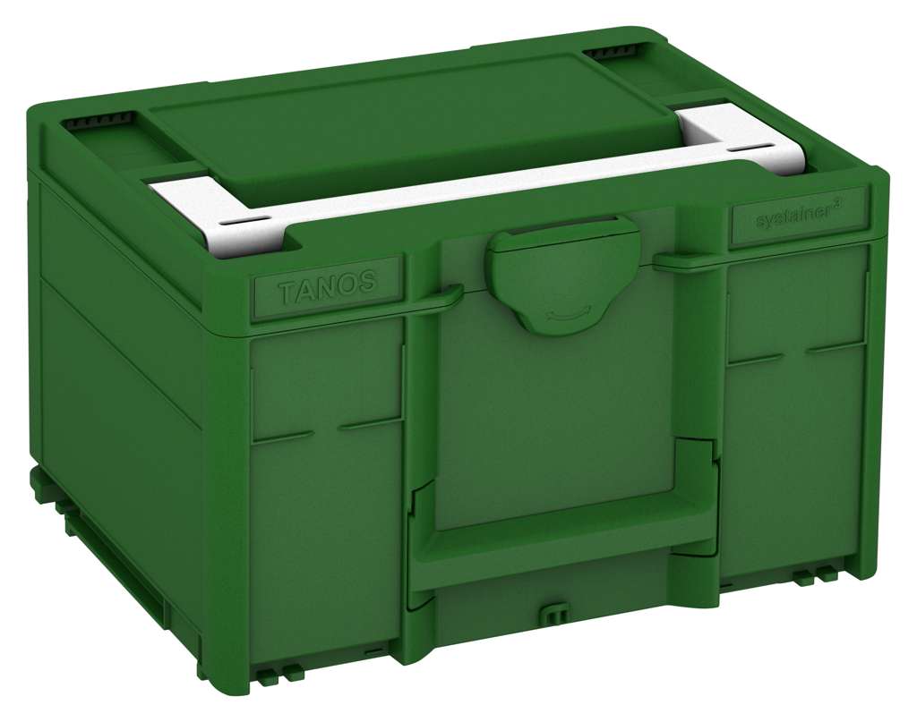 Systainer³ M 237, Emerald Green with White lid handle
