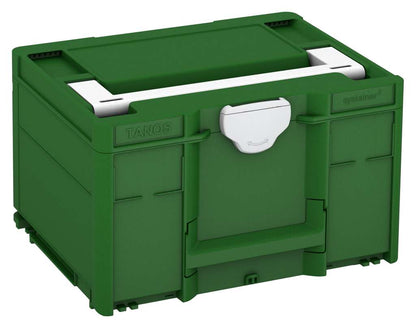 Systainer³ M 237, Emerald Green with White lid handle and Light Grey catches