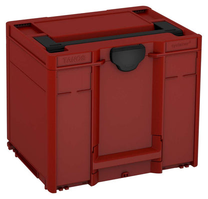 Systainer³ M 337, Carmine Red with Black lid handle and Black catches