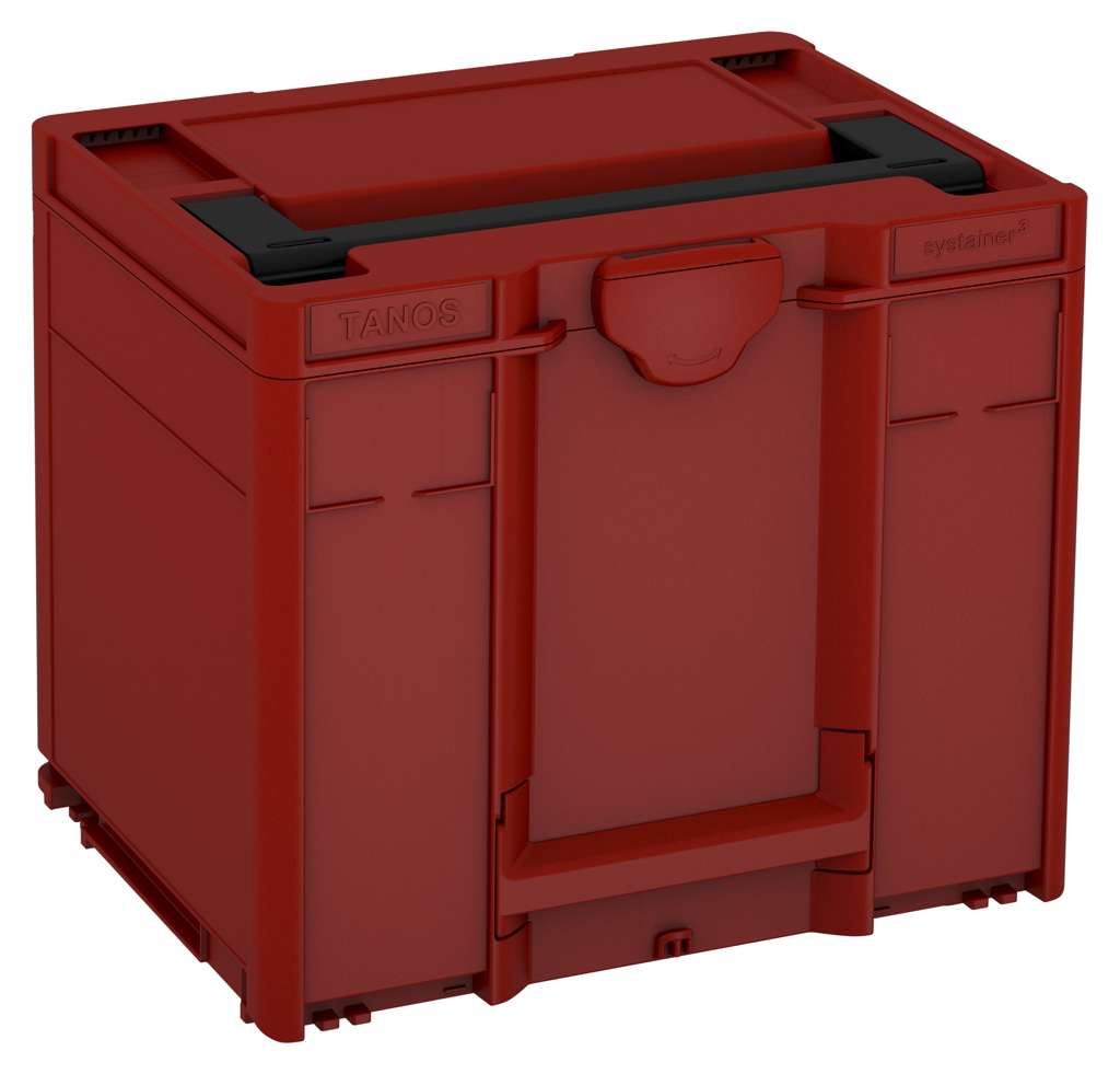 Systainer³ M 337, Carmine Red with Black lid handle