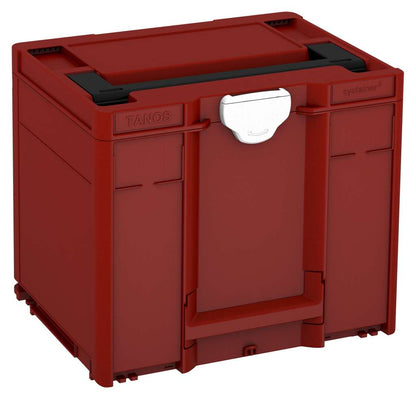 Systainer³ M 337, Carmine Red with Black lid handle and White catches