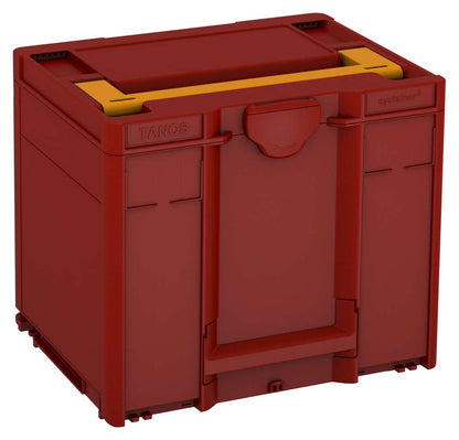 Systainer³ M 337, Carmine Red with Daffodil Yellow lid handle