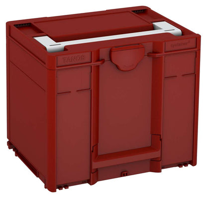 Systainer³ M 337, Carmine Red with Light Grey lid handle