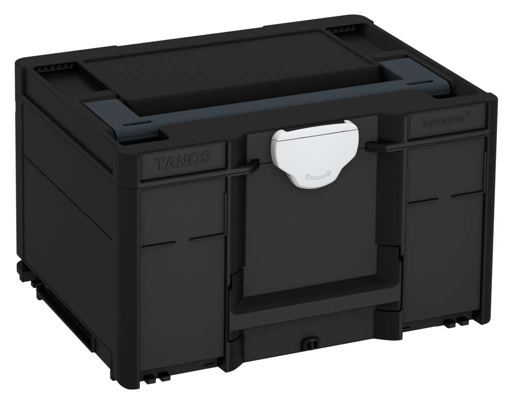 Systainer³ M 237, Black with Anthracite lid handle and Light Grey catches