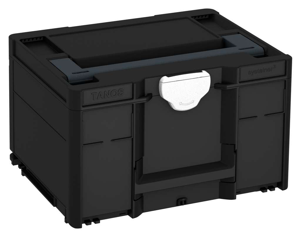 Systainer³ M 237, Black with Anthracite lid handle and White catches