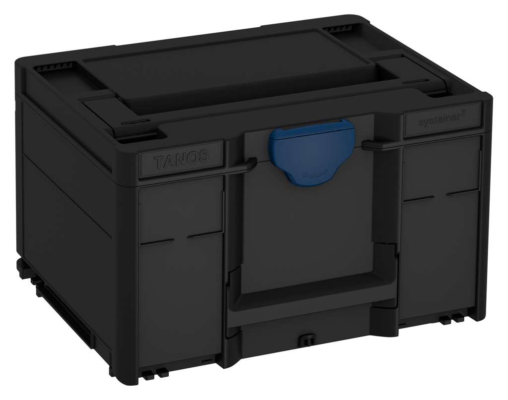 Systainer³ M 237, Black with Sapphire Blue catches