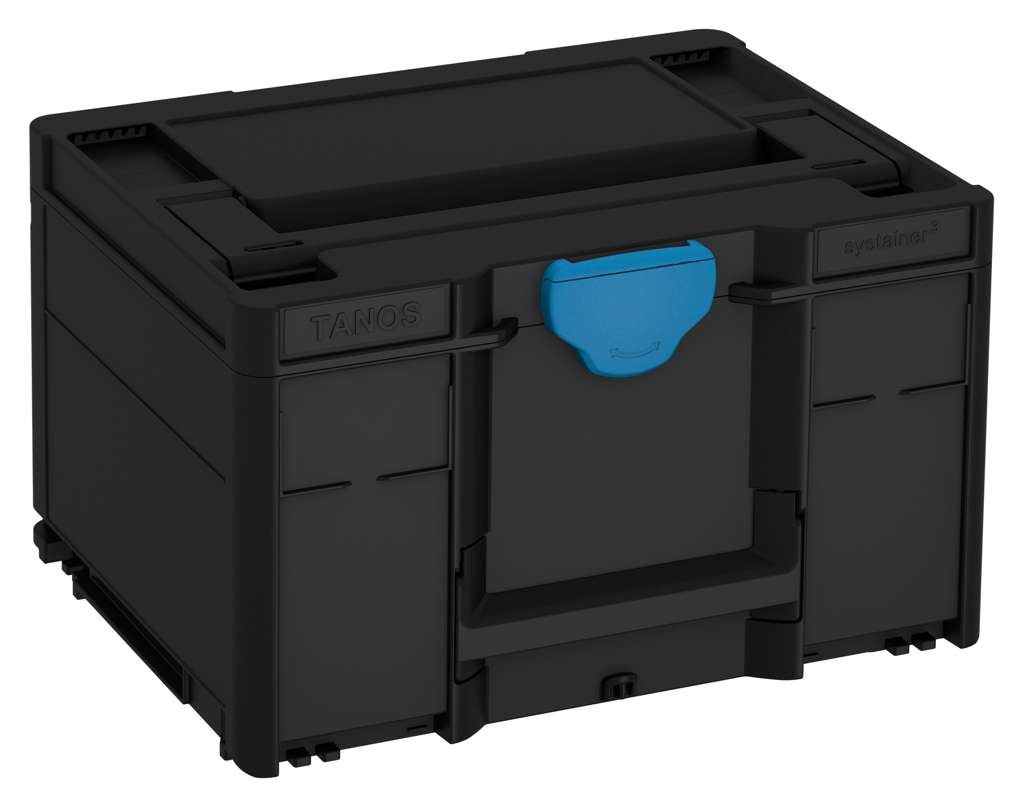Systainer³ M 237, Black with Sky Blue catches