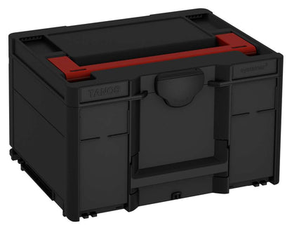 Systainer³ M 237, Black with Carmine Red lid handle