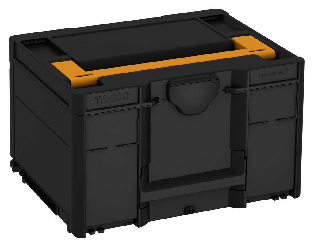 Systainer³ M 237, Black with Daffodil Yellow lid handle