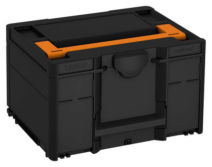 Systainer³ M 237, Black with Deep Orange lid handle
