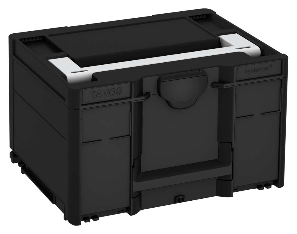 Systainer³ M 237, Black with Light Grey lid handle