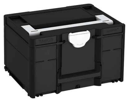 Systainer³ M 237, Black with Light Grey lid handle and White catches