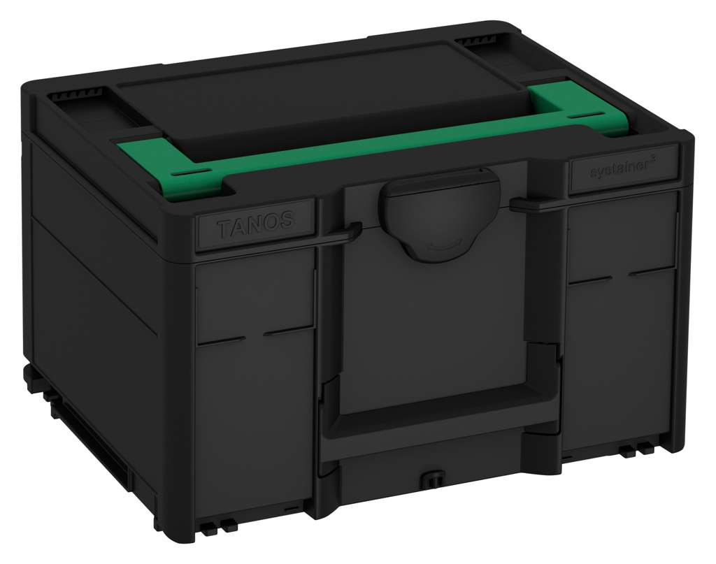 Systainer³ M 237, Black with Signal Green lid handle