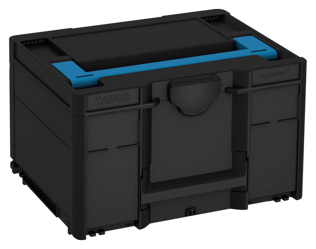 Systainer³ M 237, Black with Sky Blue lid handle