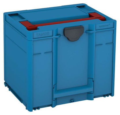Systainer³ M 337, Sky Blue with Carmine Red lid handle and Anthracite catches