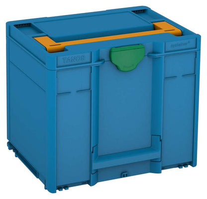 Systainer³ M 337, Sky Blue with Daffodil Yellow lid handle and Signal Green catches