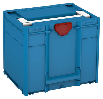 Systainer³ M 337, Sky Blue with White lid handle and Carmine Red catches