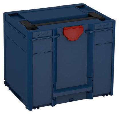 Systainer³ M 337, Sapphire Blue with Black lid handle and Carmine Red catches