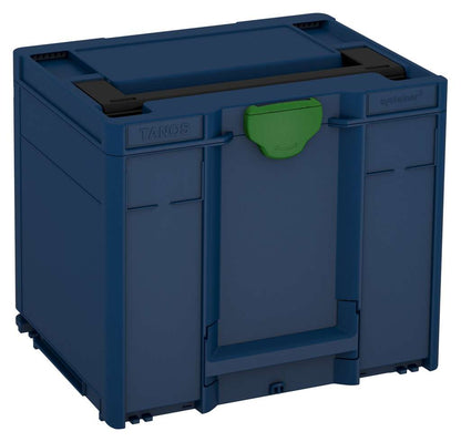 Systainer³ M 337, Sapphire Blue with Black lid handle and Emerald Green catches