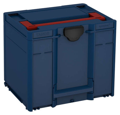 Systainer³ M 337, Sapphire Blue with Carmine Red lid handle and Black catches