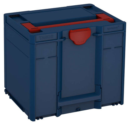 Systainer³ M 337, Sapphire Blue with Carmine Red lid handle and Carmine Red catches