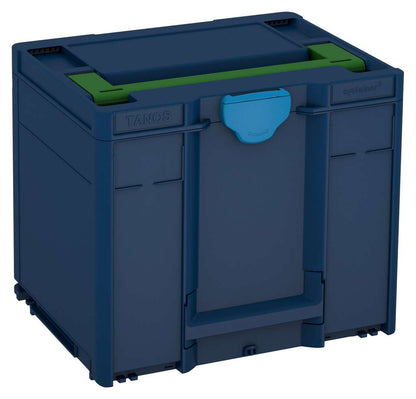 Systainer³ M 337, Sapphire Blue with Emerald Green lid handle and Sky Blue catches