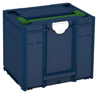 Systainer³ M 337, Sapphire Blue with Emerald Green lid handle and White catches