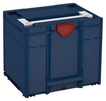 Systainer³ M 337, Sapphire Blue with Light Grey lid handle and Carmine Red catches