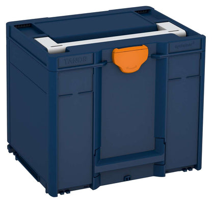 Systainer³ M 337, Sapphire Blue with Light Grey lid handle and Deep Orange catches