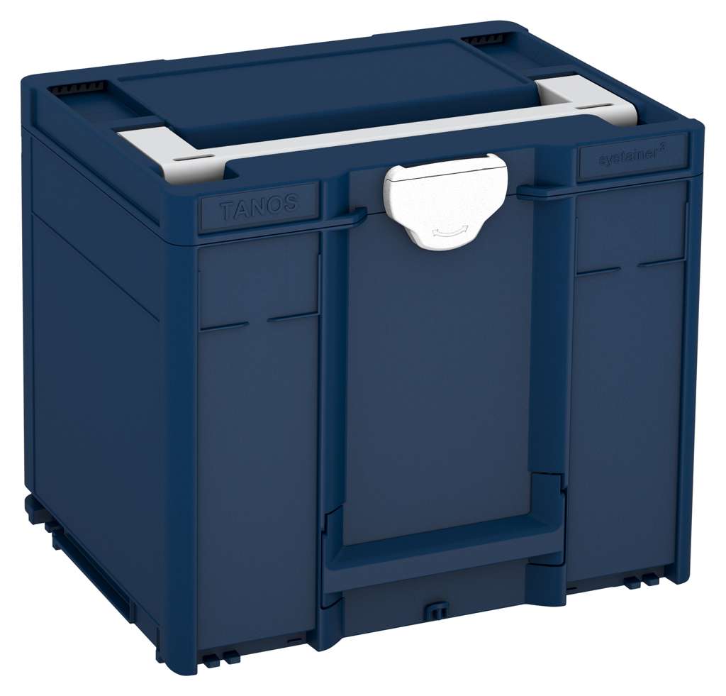 Systainer³ M 337, Sapphire Blue with Light Grey lid handle and White catches