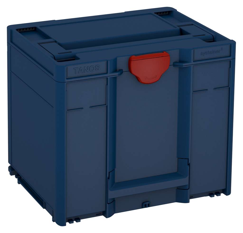 Systainer³ M 337, Sapphire Blue with Carmine Red catches