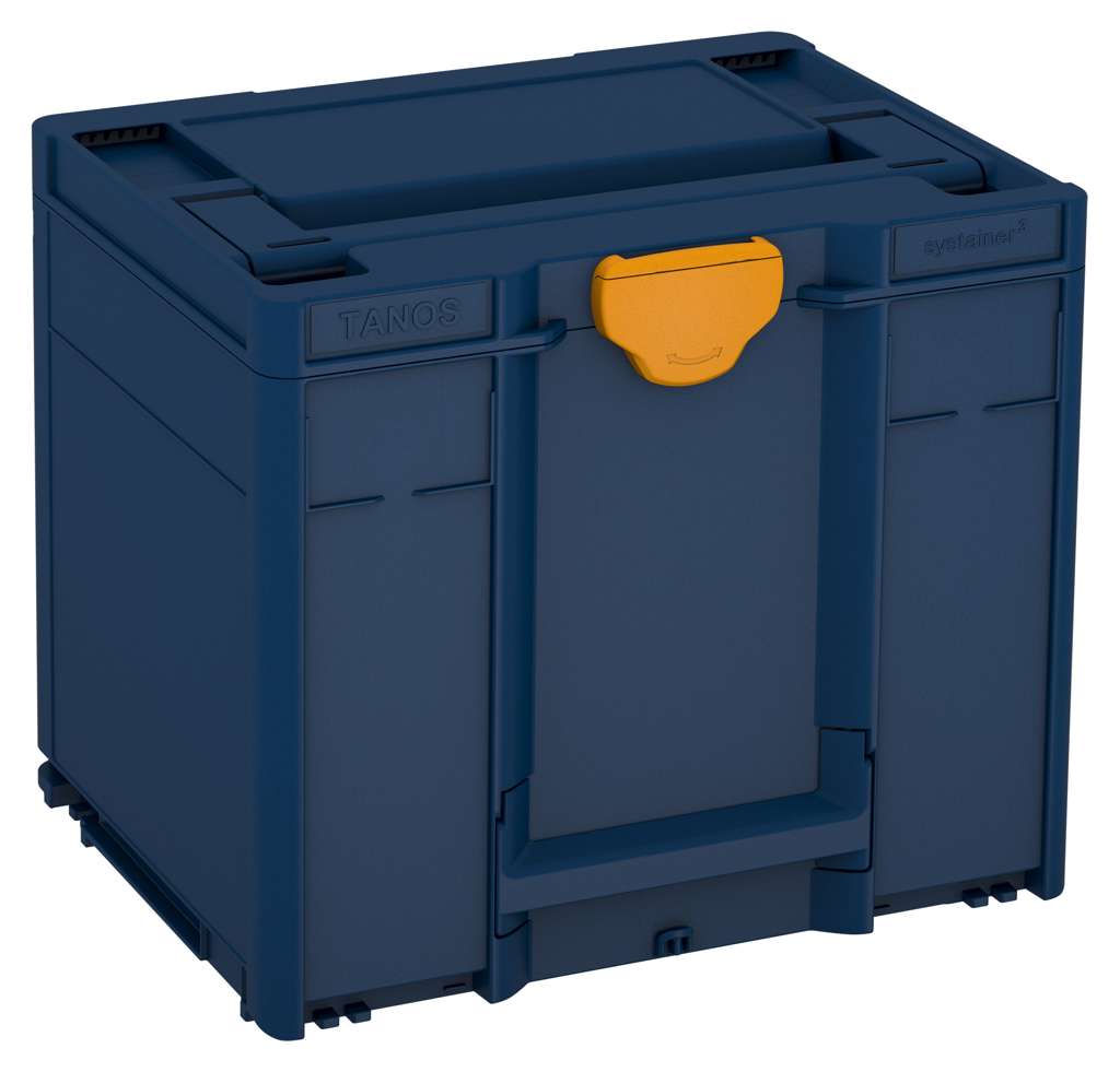 Systainer³ M 337, Sapphire Blue with Daffodil Yellow catches