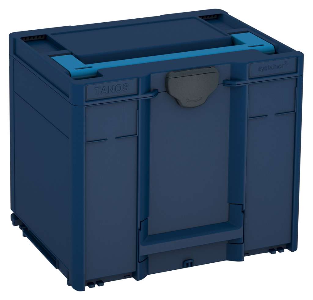 Systainer³ M 337, Sapphire Blue with Sky Blue lid handle and Anthracite catches