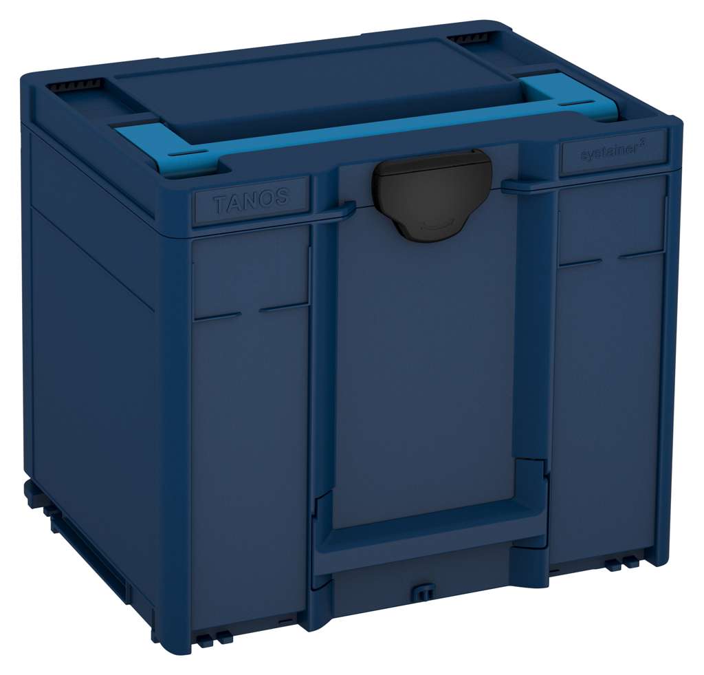 Systainer³ M 337, Sapphire Blue with Sky Blue lid handle and Black catches