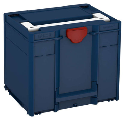 Systainer³ M 337, Sapphire Blue with White lid handle and Carmine Red catches