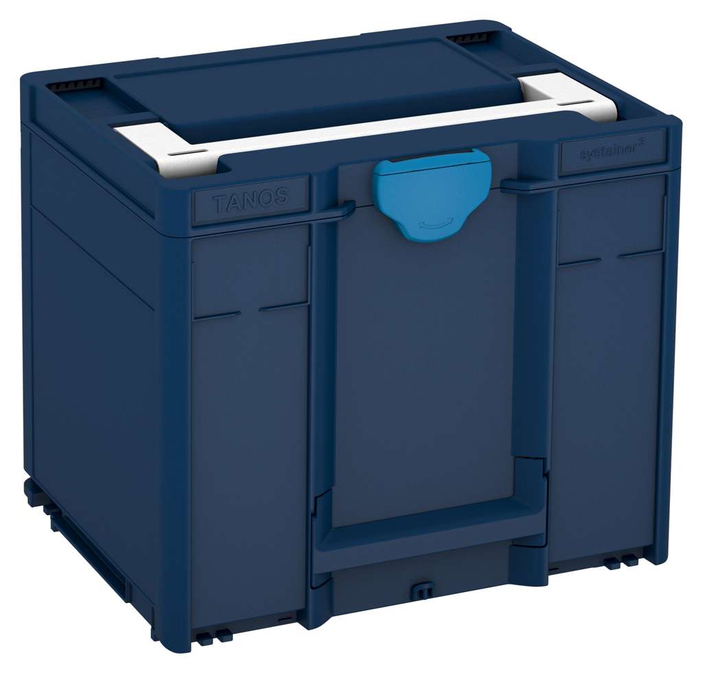 Systainer³ M 337, Sapphire Blue with White lid handle and Sky Blue catches