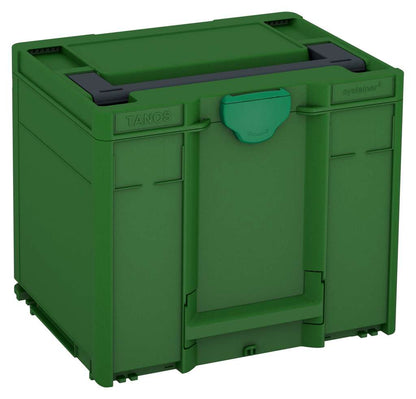 Systainer³ M 337, Emerald Green with Anthracite lid handle and Signal Green catches