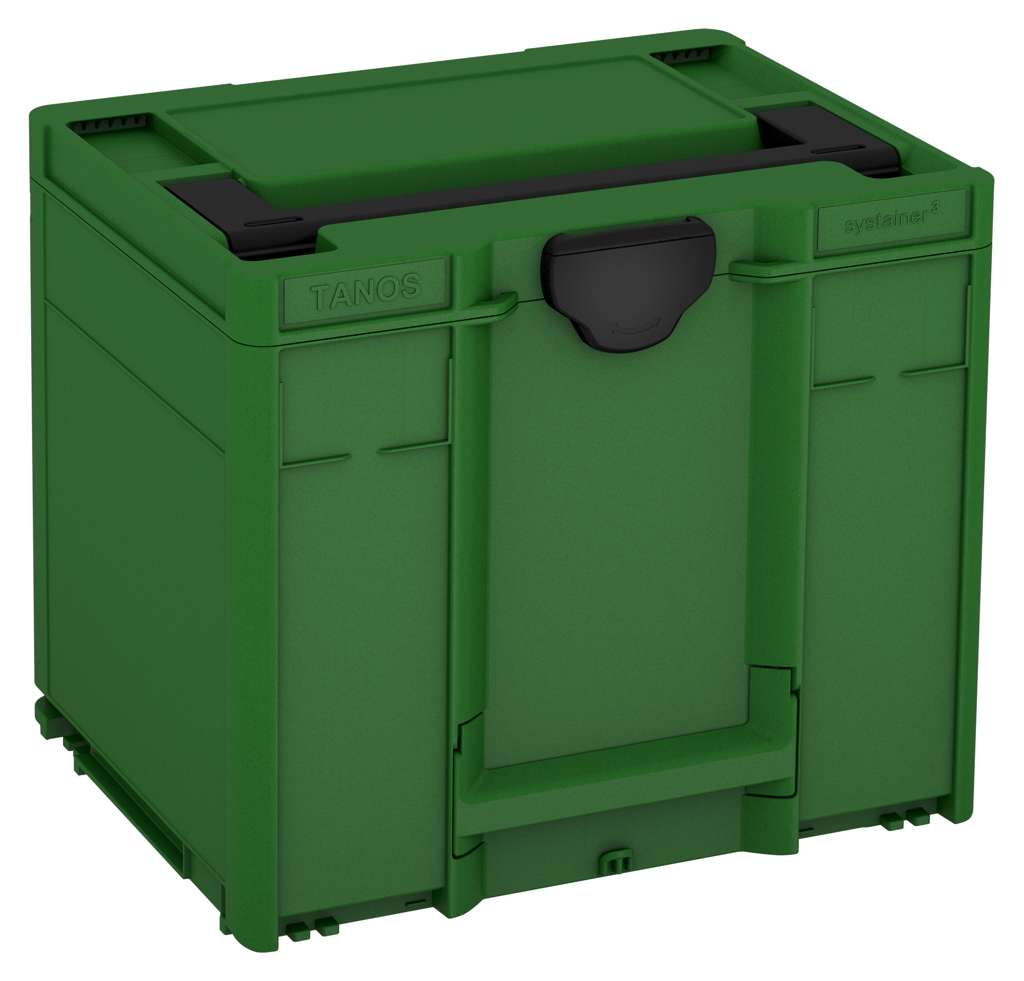 Systainer³ M 337, Emerald Green with Black lid handle and Black catches