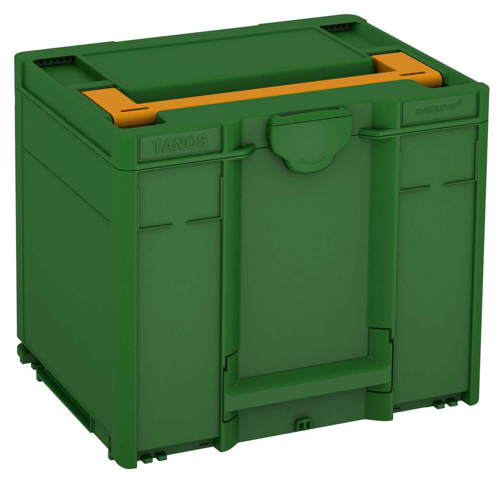 Systainer³ M 337, Emerald Green with Daffodil Yellow lid handle
