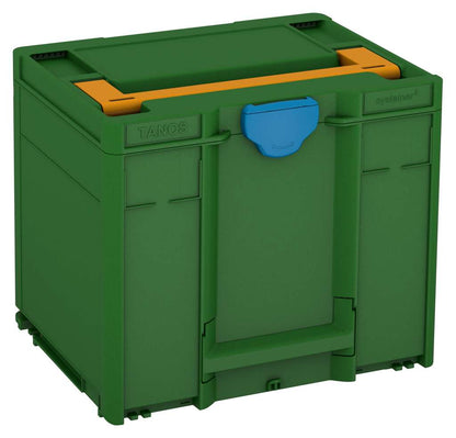 Systainer³ M 337, Emerald Green with Daffodil Yellow lid handle and Sky Blue catches