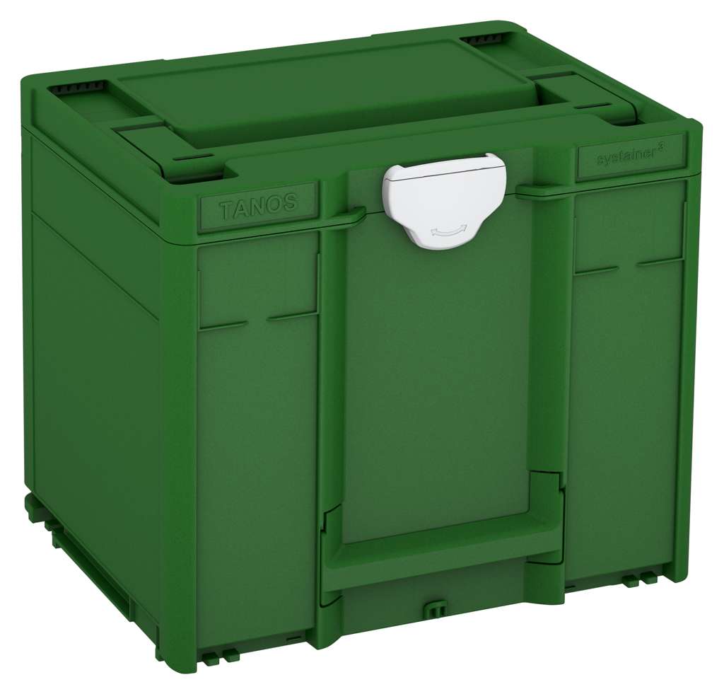 Systainer³ M 337, Emerald Green with Light Grey catches