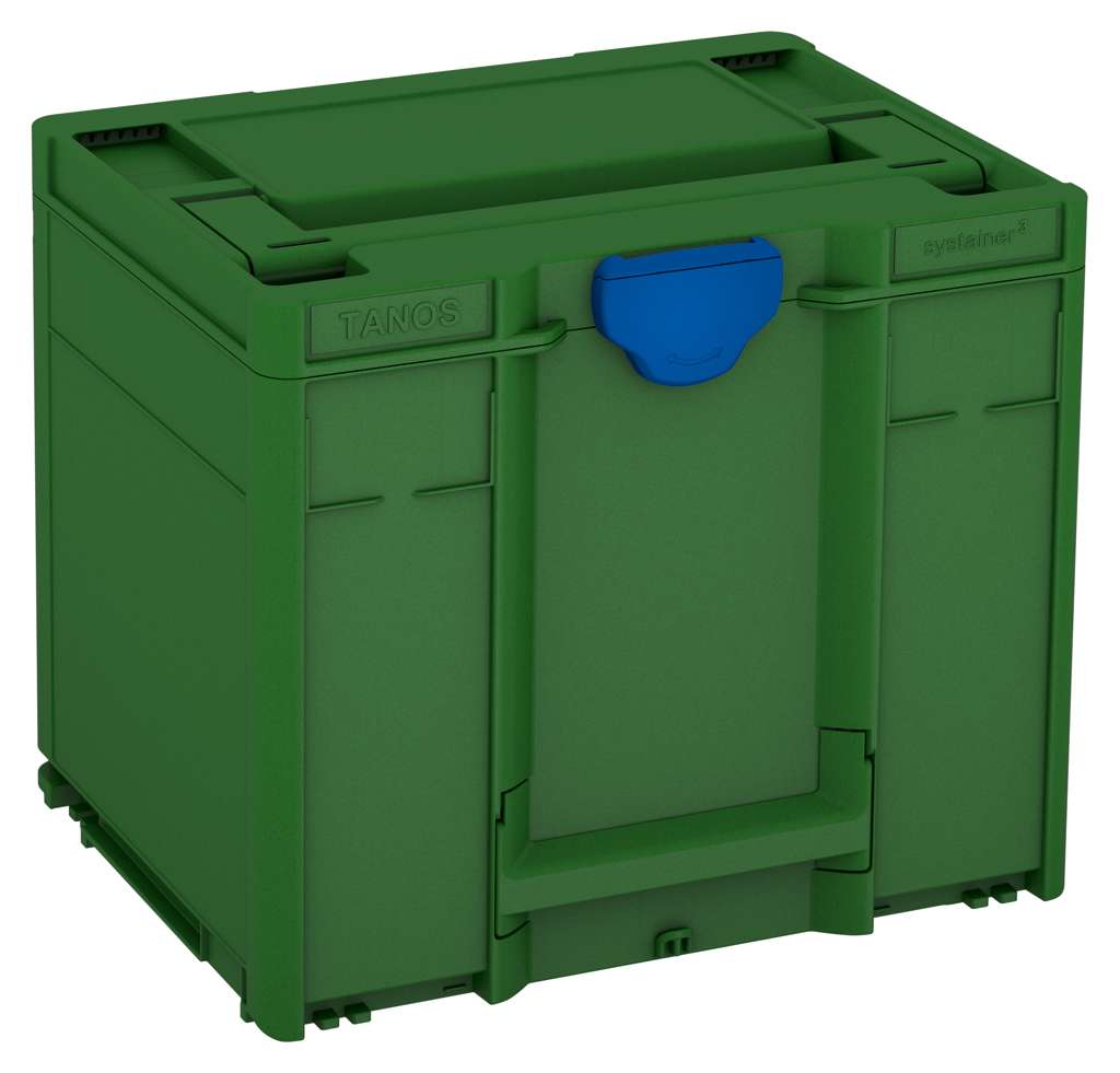 Systainer³ M 337, Emerald Green with Signal Blue catches