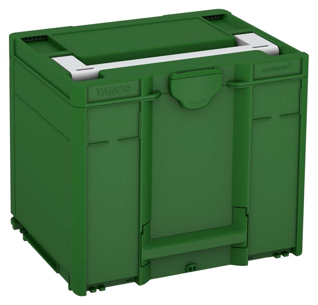 Systainer³ M 337, Emerald Green with Light Grey lid handle