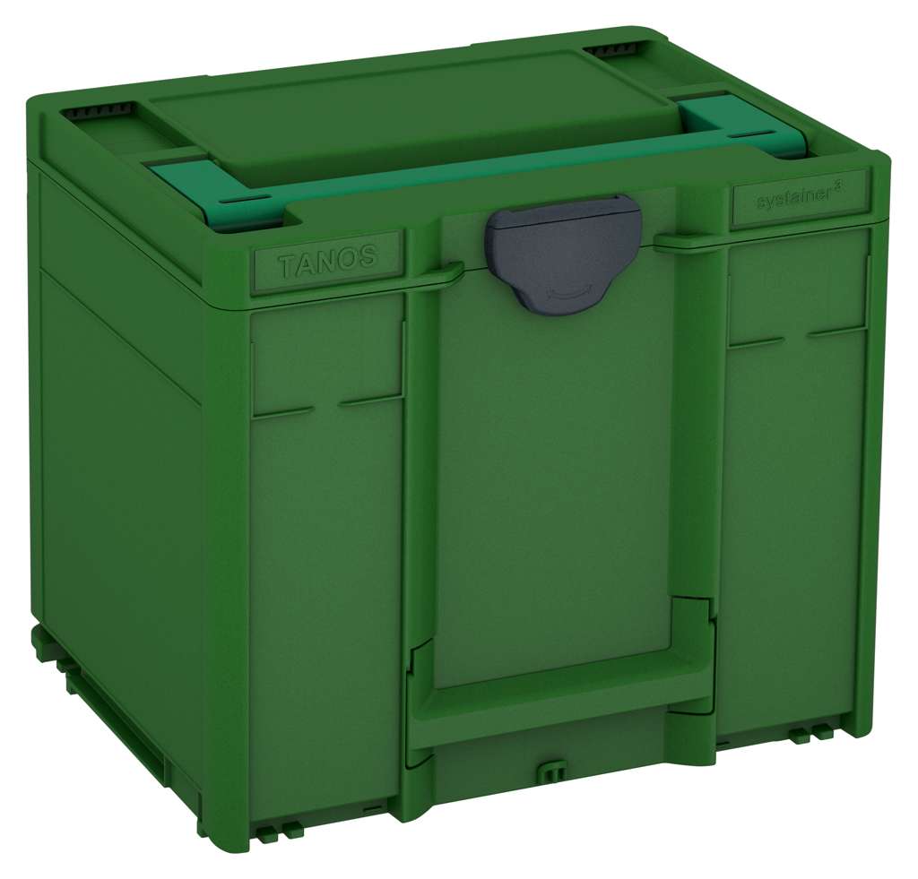 Systainer³ M 337, Emerald Green with Signal Green lid handle and Anthracite catches