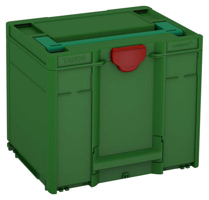 Systainer³ M 337, Emerald Green with Signal Green lid handle and Carmine Red catches