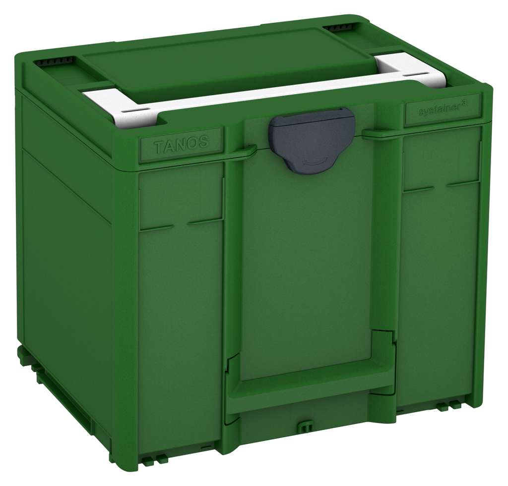Systainer³ M 337, Emerald Green with White lid handle and Anthracite catches