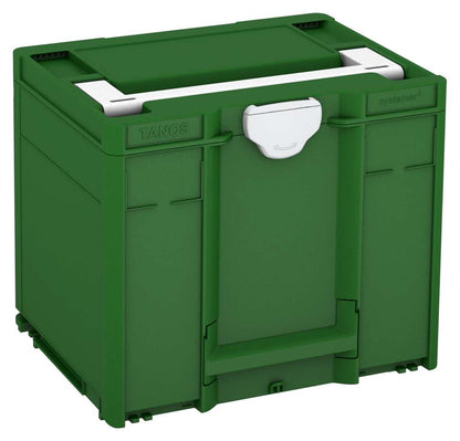Systainer³ M 337, Emerald Green with White lid handle and Light Grey catches
