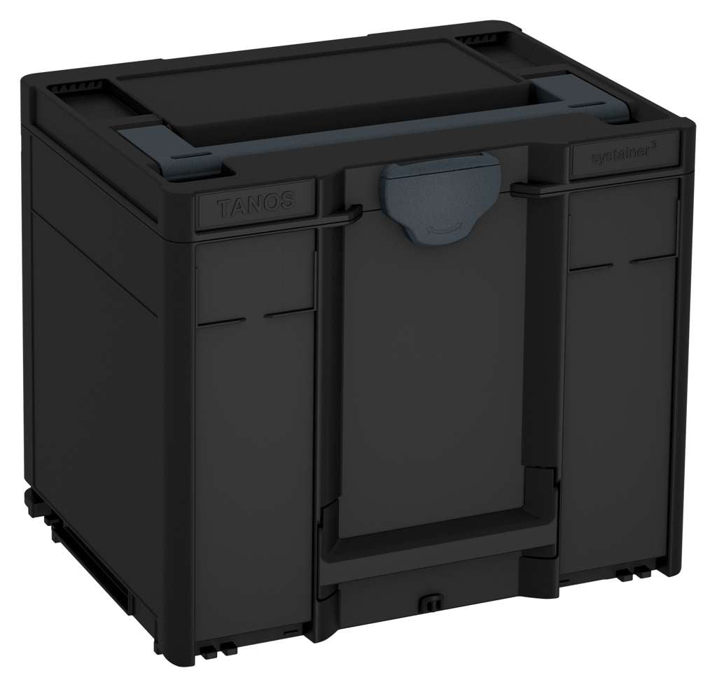 Systainer³ M 337, Black with Anthracite lid handle and Anthracite catches