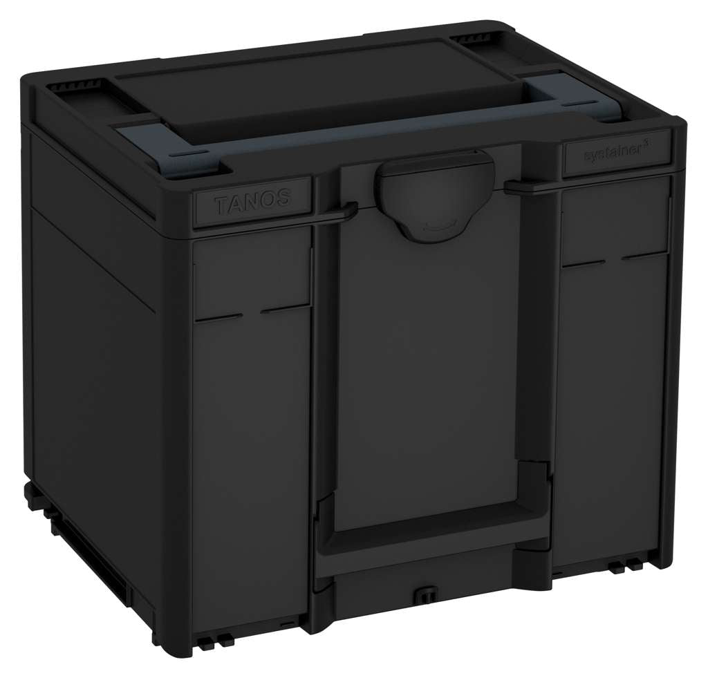 Systainer³ M 337, Black with Anthracite lid handle