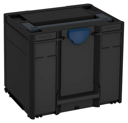 Systainer³ M 337, Black with Anthracite lid handle and Sapphire Blue catches